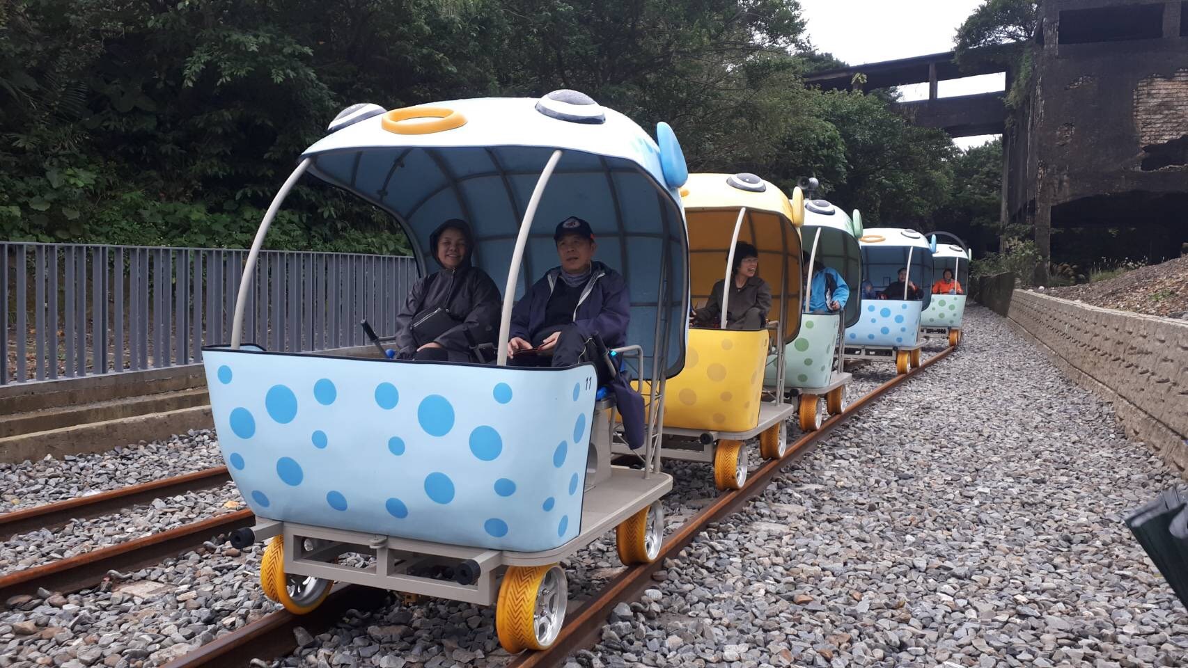 八斗子鐵道自行車