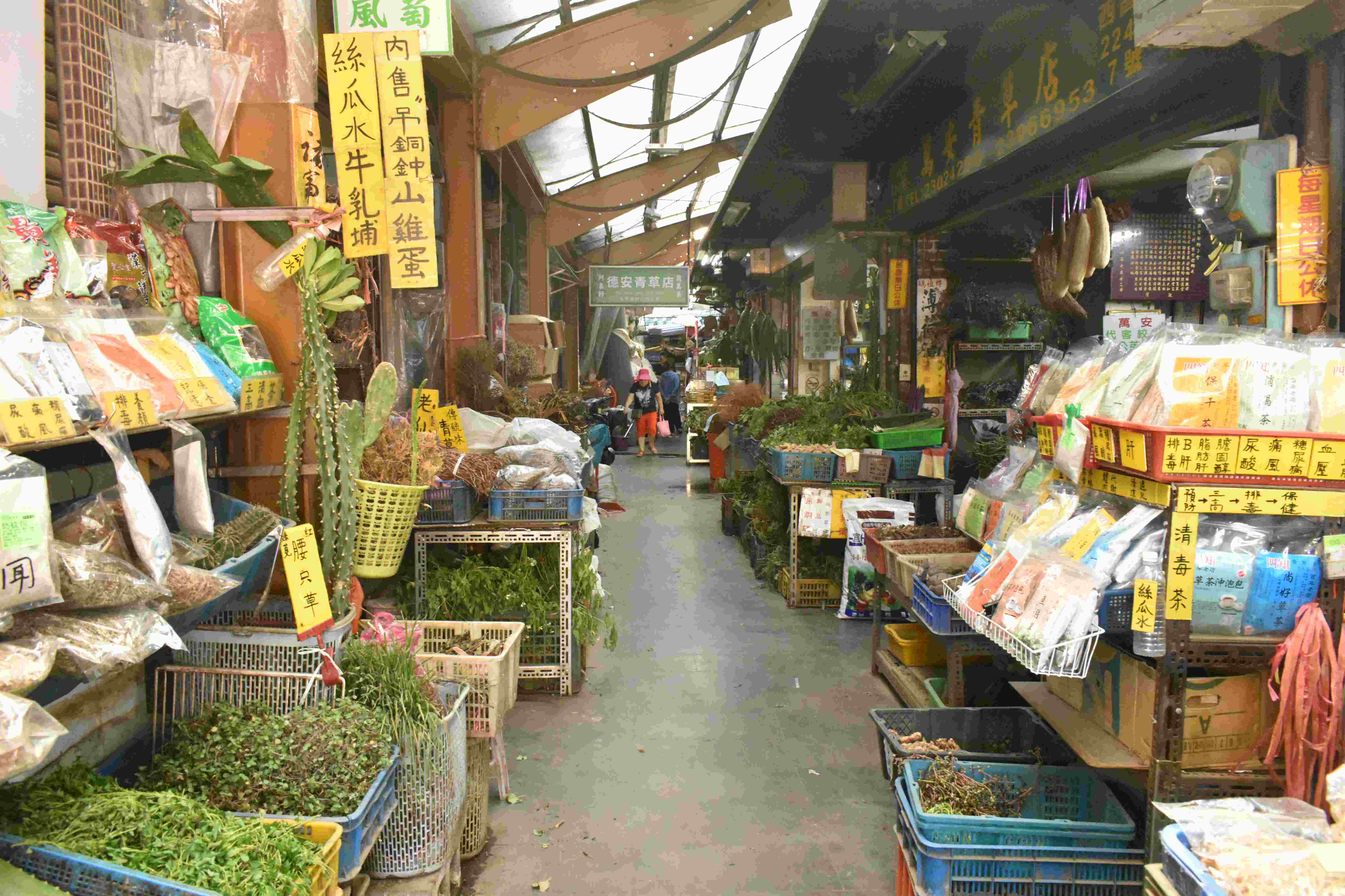 台北大龍峒保安宮、龍山寺青草巷與迪化街漢藥巡禮